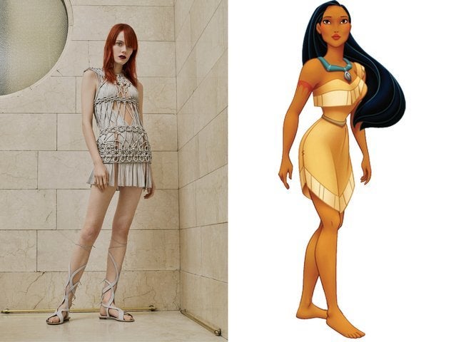 <p>Atelier Versace; Pocahontas</p>