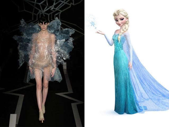 <p>Iris van Herpen; Elsa from <em>Frozen</em></p>