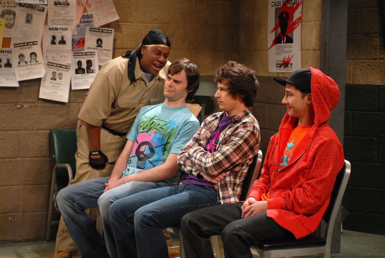 Kenan Thompson plays Lorenzo McIntosh during a "Scared Straight" skit in 2008.