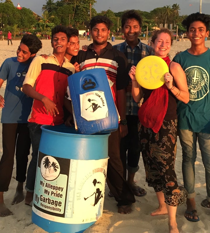 <p>Kerala Frisbee Club, Alleppey, India</p>