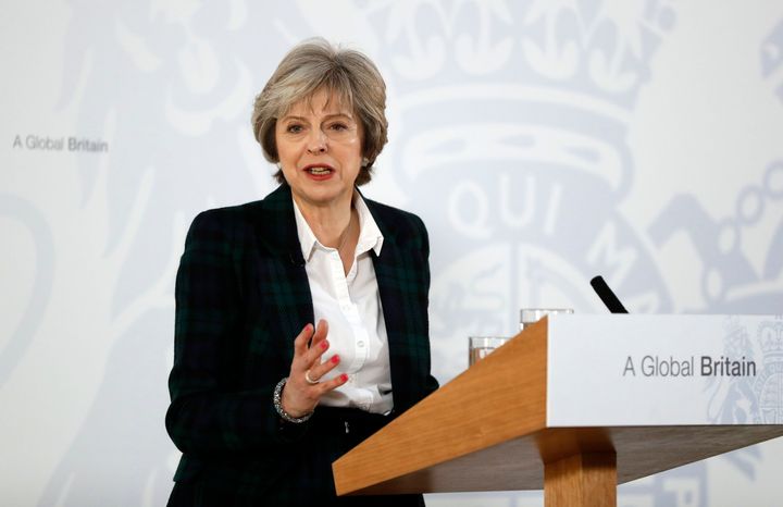 Theresa May makes her Lancaster House speech