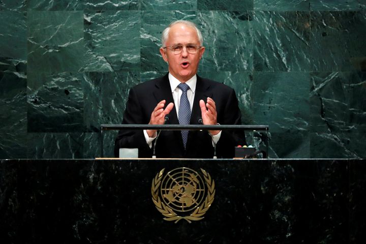 Australian PM, Malcolm Turnbull.