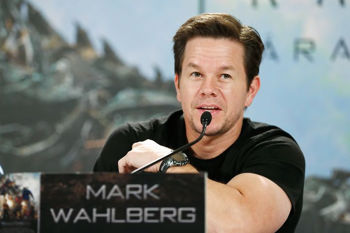BERLIN, GERMANY - JUNE 30: Actor Mark Wahlberg attends the Transformers: Age of Extinction press conference (german title: Transformers - Aera des Untergangs) at Ritz Hotel on June 30, 2014 in Berlin, Germany. (Photo by Andreas Rentz/Getty Images for Paramount Pictures) Andreas Rentz via Getty Images
