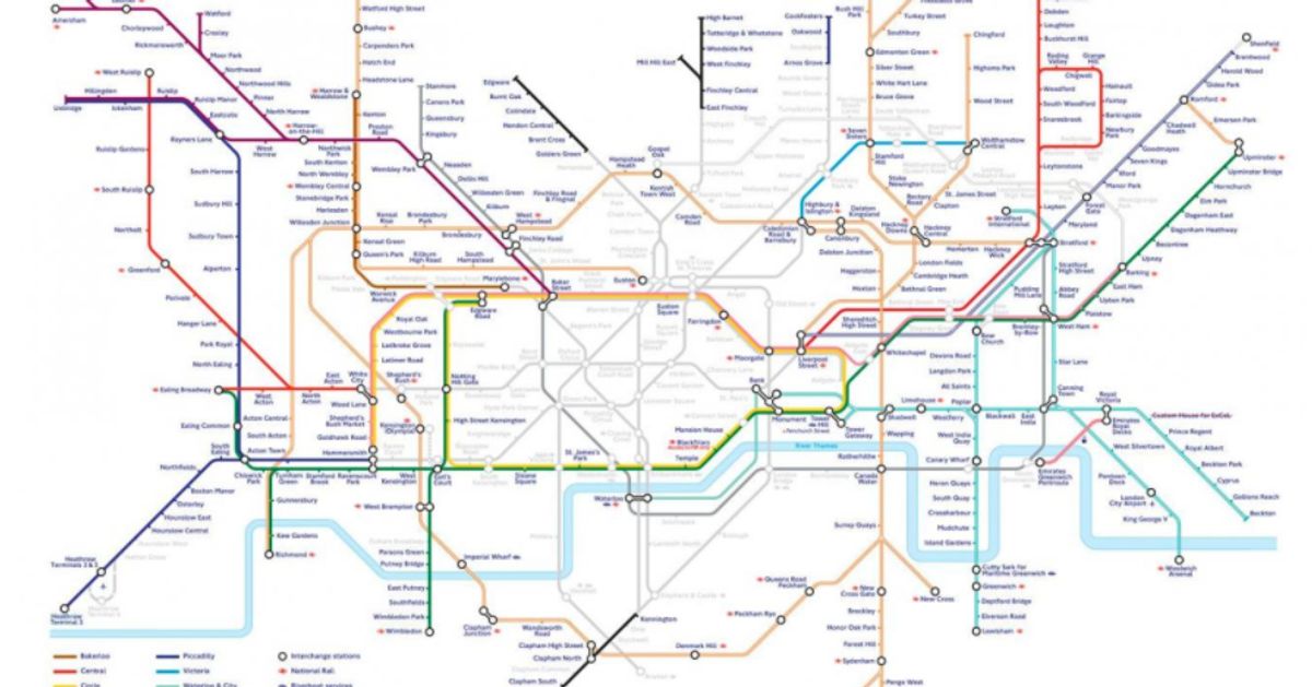 Tube Strike February 2017: Map Shows London Underground Routes That ...