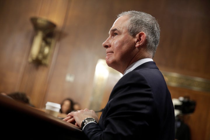 Senate Democrats are boycotting a vote on the nomination of Scott Pruitt to head the Environmental Protection Agency.