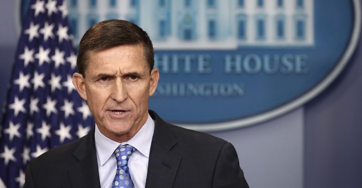 National Security Adviser Michael Flynn said the White House is "officially putting Iran on notice" for a recent missile test and support for Houthi rebels in Yemen.