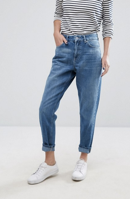 clear knee mom jeans for sale