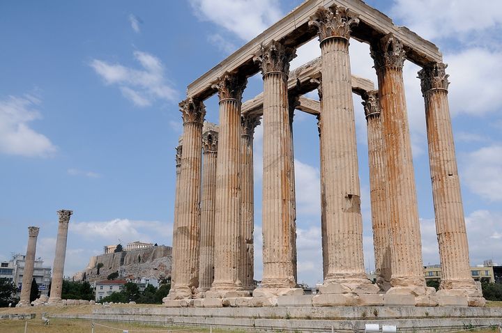 <p><em>Temple of Olympic Zeus.</em></p>