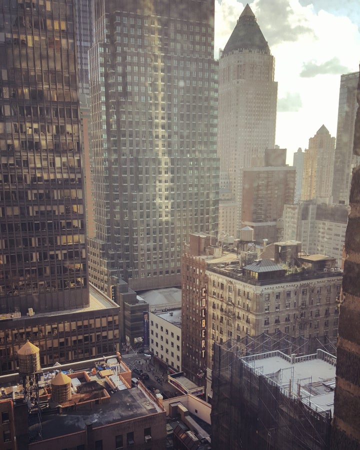 <p>View from the Westhouse Hotel in Midtown Manhattan.</p>