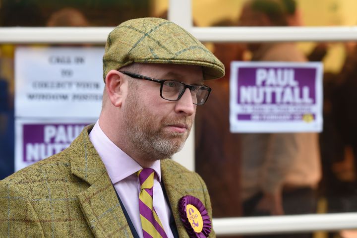 Police are investigating allegations of election fraud after Ukip’s Paul Nuttall (pictured) listed a property he had never stepped foot in as his home address