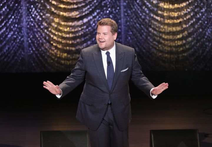 James Corden is an old hand when it comes to hosting live awards shows