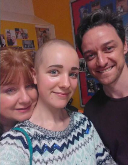 X-Men star James McAvoy has donated £50,000 to pay for terminally ill teen Kelly Turner's cancer treatment