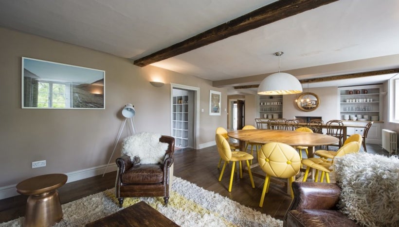 The reception area at the Somerset retreat