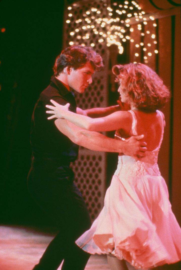 Patrick Swayze and Jennifer Grey in "Dirty Dancing."