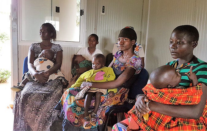  Members of Maendeleo Women’s Group attending a briefing session ahead of the “Emerging enterpreneurs Training” at the UN Women office in Moroto. Photo Credit: UN Women/Elizabeth Mushabe 