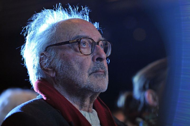 Jean-Luc Godard pictured in 2010