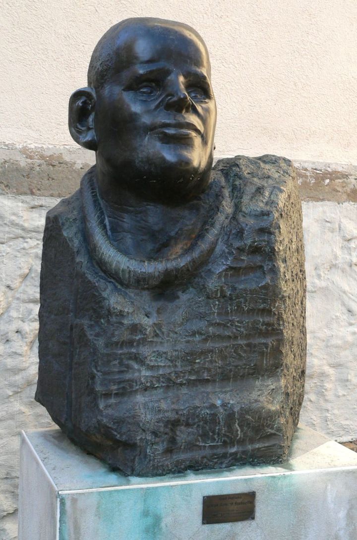 Alfred Hrdlicka, Dietrich Bonhoeffer. Bronze, 1987.