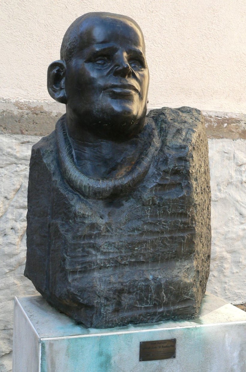 Alfred Hrdlicka, <em>Dietrich Bonhoeffer. </em>Bronze, 1987.