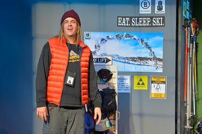 <p>Eric Carlson as Trenner in a scene from <strong><em>Women in Jeopardy!</em></strong> </p>