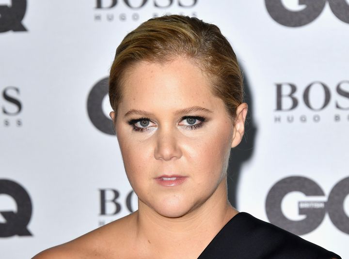Amy Schumer arrives at the GQ Men Of The Year Awards 2016.