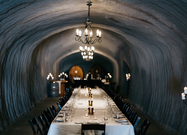 Intimate Reception, Concannon Vineyards, Livermore, California. Captured by Eli Roberts Photography.