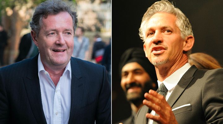Piers Morgan and Gary Lineker clashed over the apparent hacking of David Beckham’s emails