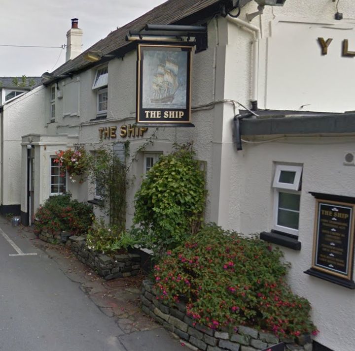 The man was found with gunshot wounds in the car park of the Ship Inn (file picture)