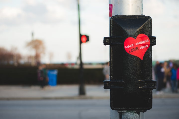 <p>Make America Love Again</p>