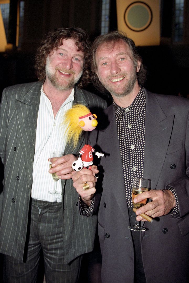 Veteran rocker Chas Hodges (left) has revealed he's been diagnosed with cancer of the oesophagus