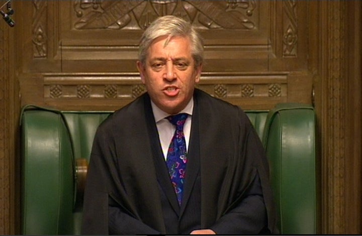 House of Commons Speaker John Bercow