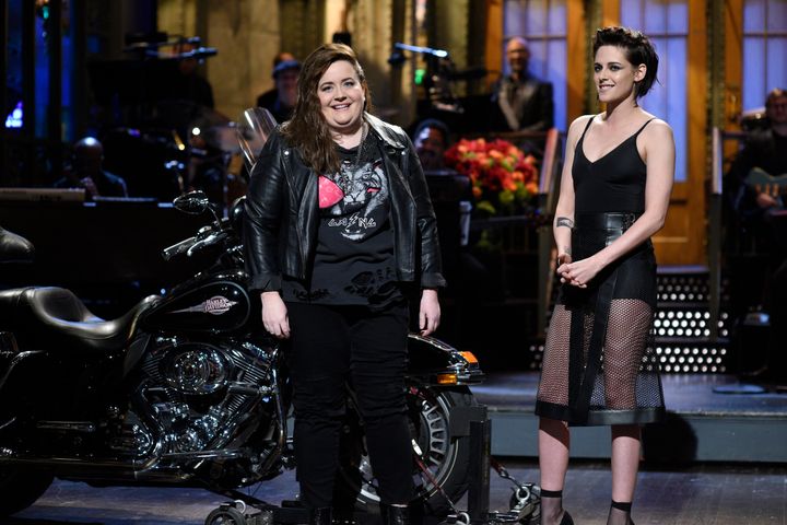 Kristen Stewart Rocked Spanx As A Dress On 'SNL' And It Actually