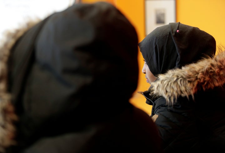 Refugees from Somalia are interviewed at the Welcome Place in Winnipeg, Manitoba, Canada, February 1, 2017.