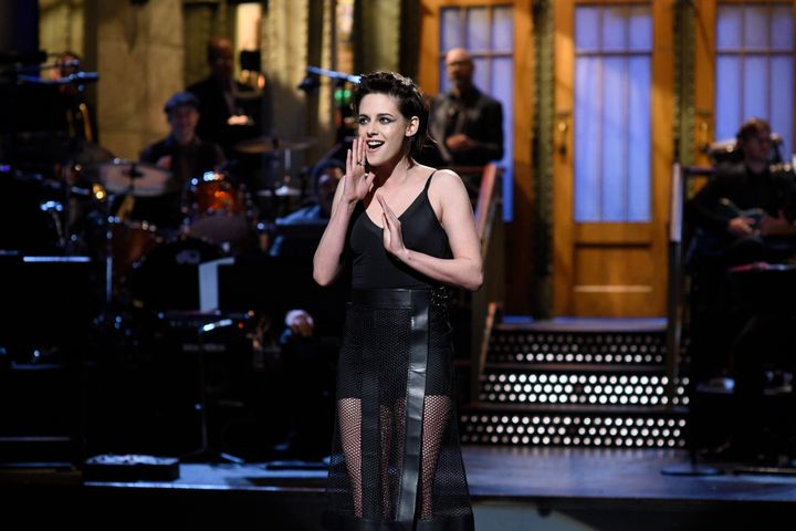 Kristen Stewart Rocked Spanx As A Dress On 'SNL' And It Actually Looked  Great