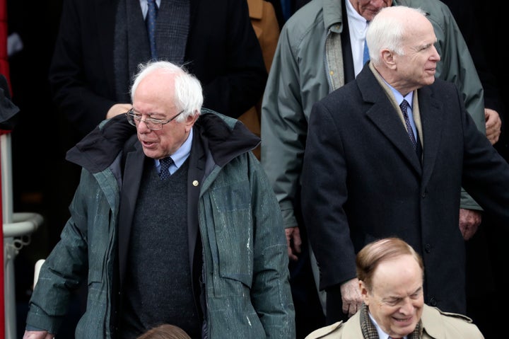 Senator Bernie Sanders' coat: kind of dope.