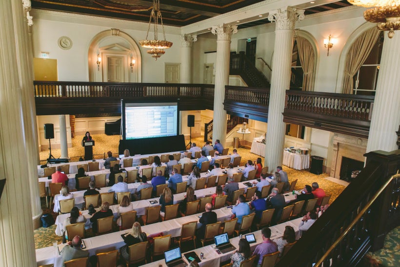 Agents from around the state received updates on the latest trends at this seminar session. photo credit The Compass Points H