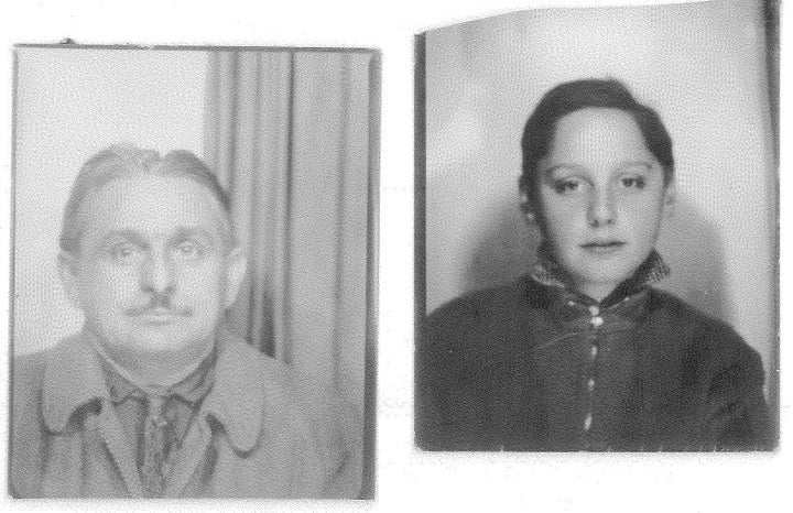 Moses Kozinski and his son, Alex, at age 10.