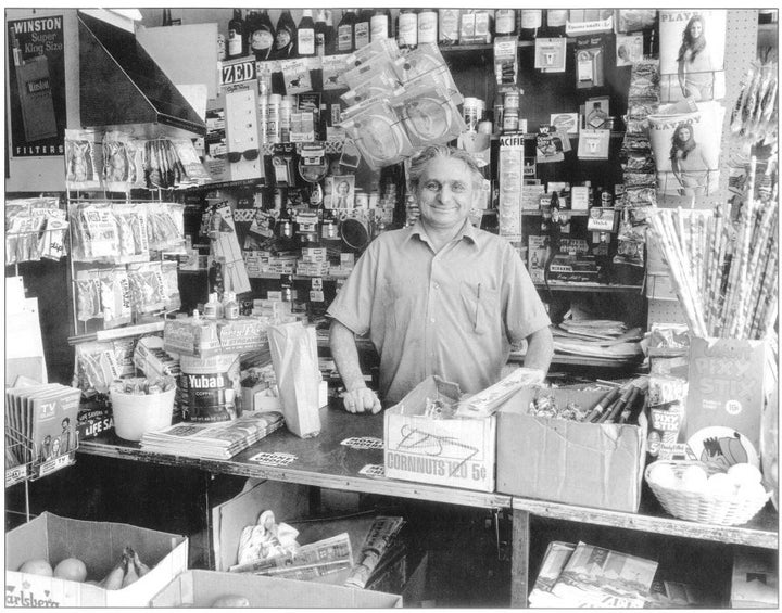 Moses Kozinski at his store in Hollywood in 1971. His son went to UCLA and became a lawyer, then a judge.