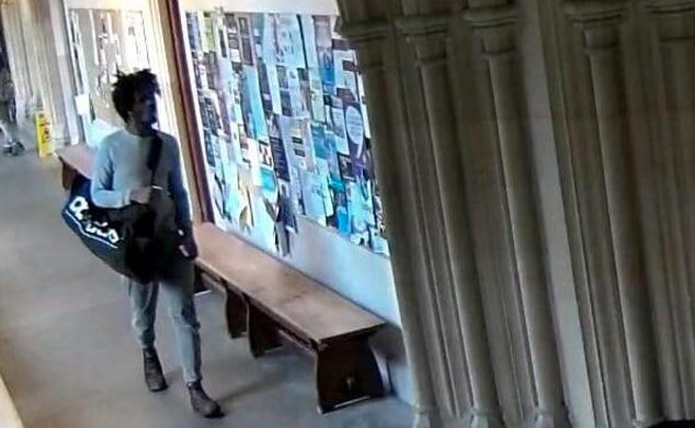 An Oxford University grad has accused the institution of racism after a college sent a security alert to students when he was spotted in a building 