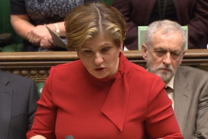 Shadow Foreign Secretary Emily Thornberry