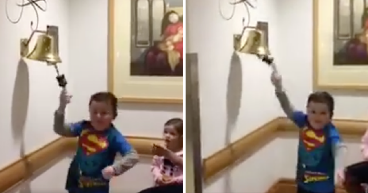 SixYearOld Boy Rings Bell At Hospital And Won't Stop Dancing As He