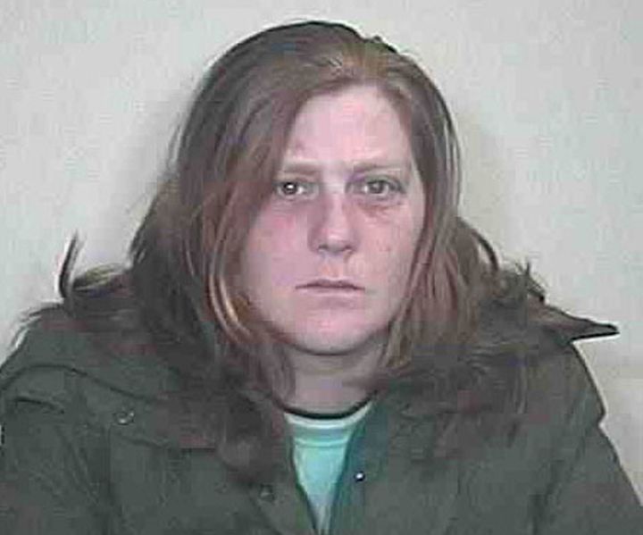 A police handout of Karen Matthews after her arrest. She was found guilty of Shannon's kidnap on December 4, 2008 in Leeds.