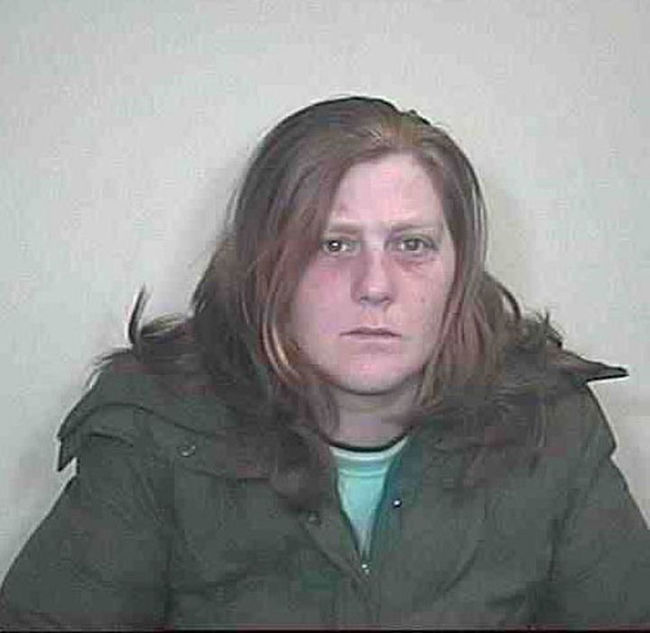 Karen Matthews after her arrest in March 2008.