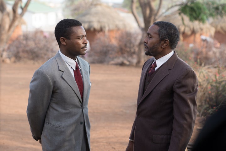 South African actor Vusi Kunene portrays Khama's uncle, who was the regent of a Botswanan tribe.