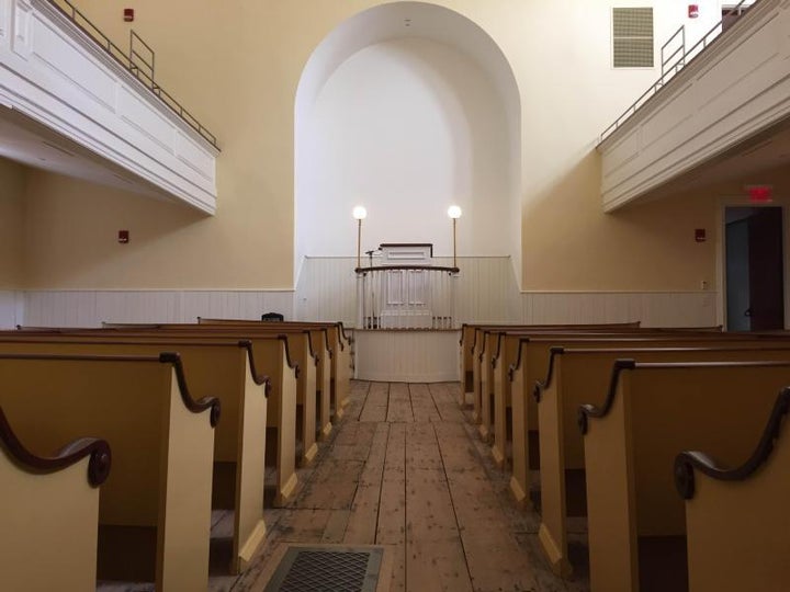 The African Meeting House at Boston African American National Historic Site