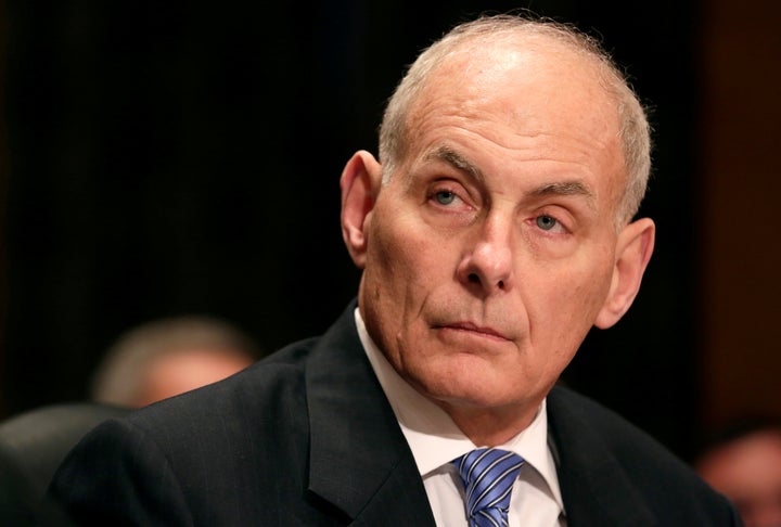 Homeland Security Secretary John Kelly argued Tuesday that a delay of the president's travel ban could put America at risk.