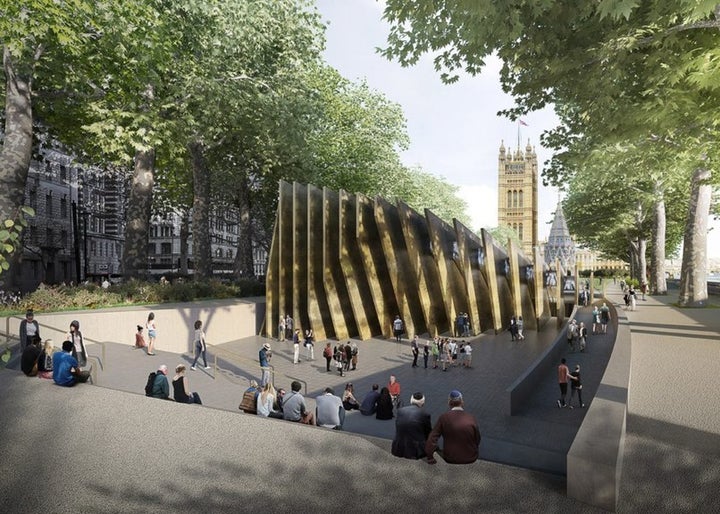 The design submitted by Adjaye Associates and Ron Arad Architects.