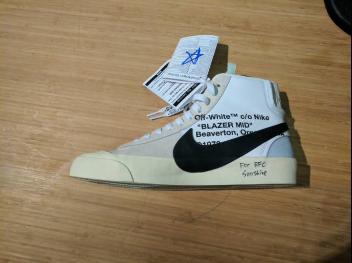 Off White x Nike Blazer