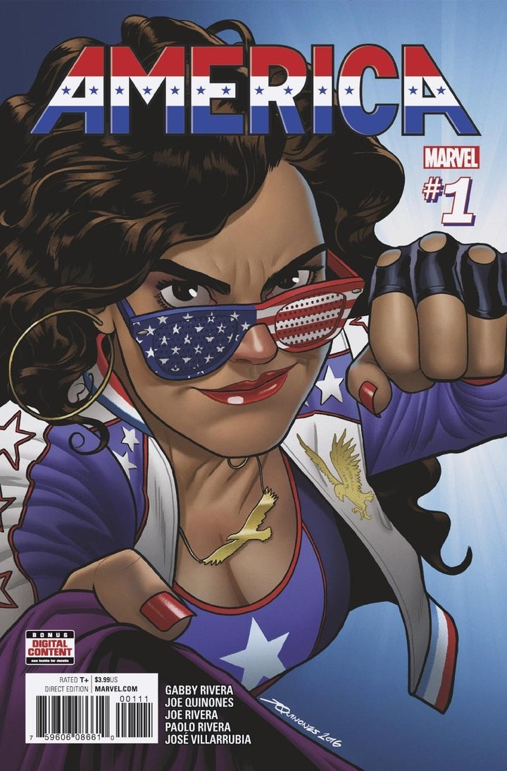 The main cover from America #1.