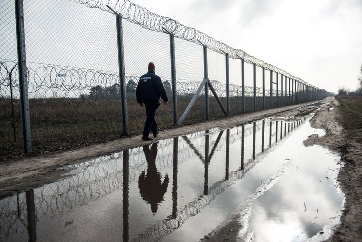 Hungary erected fences along its Serbian, Croatian and Slovenian borders to divert illegal immigrants in 2015