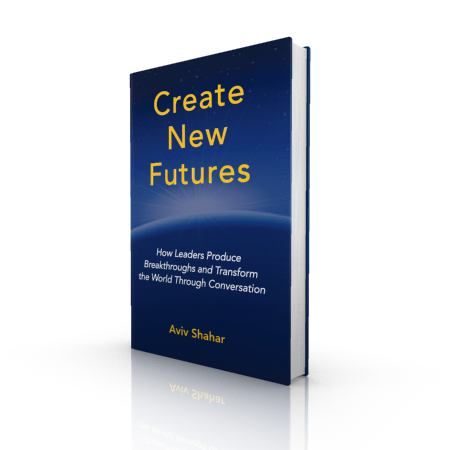 Create New Futures is Aviv’s new book to get you asking yourself new questions shift your future further into your control.